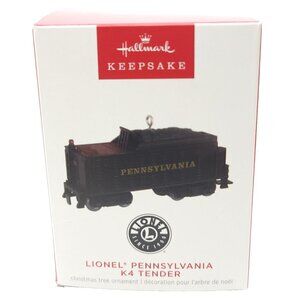 Hallmark Lionel Pennsylvania K4 Tender Train Ornament 2023 Keepsake Christmas